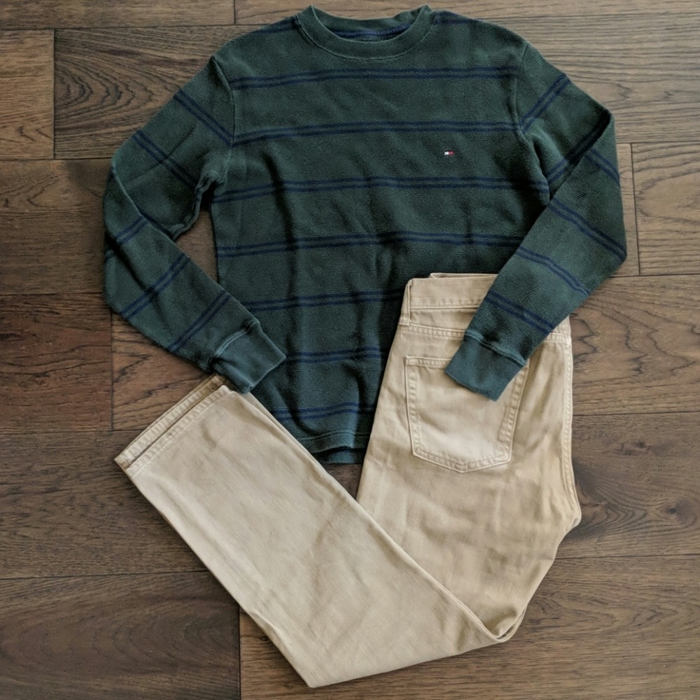 TH Mens Long Sleeve Sweater